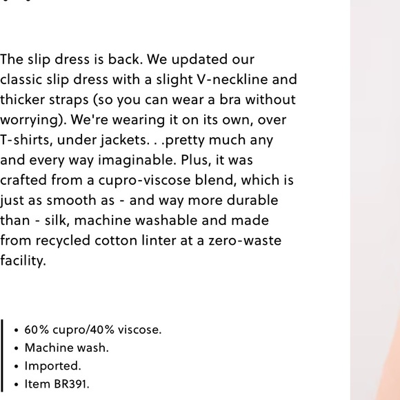 NWT J. Crew Gwyneth V-Neck Slip Dress Cupro-Blend Size 16 - Picture 3 of 14